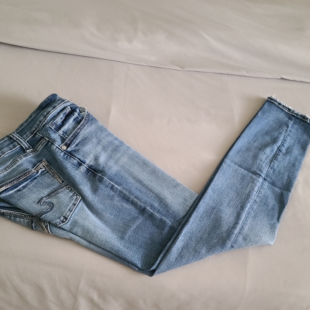 Silver Jeans Co Boyfriend Straight 27 Waist